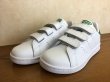 画像4: adidas（アディダス）  STAN SMITH CF C（スタンスミスCF C） スニーカー 靴 キッズ・ジュニア 新品 (738) (4)